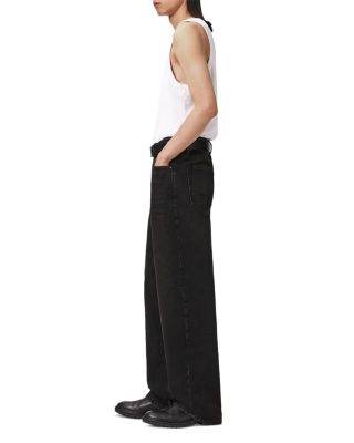 Lenny Wide Fit Jeans in Overdyed Brown