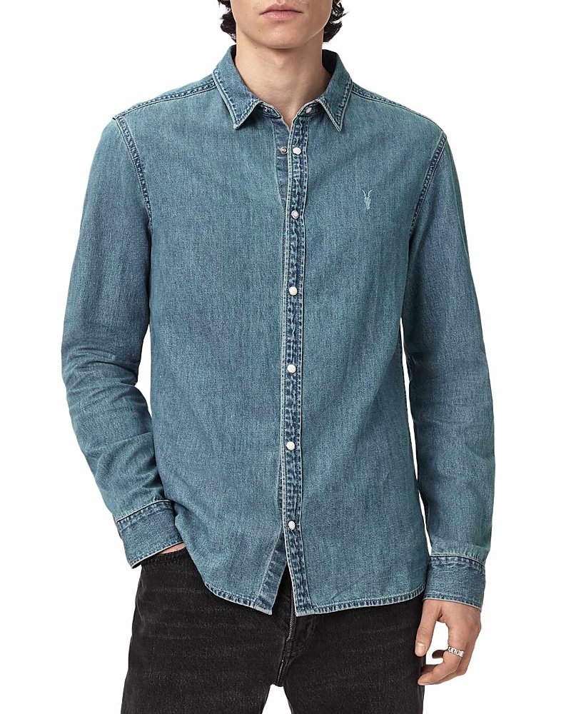 Allsaints Gleason Denim Shirt