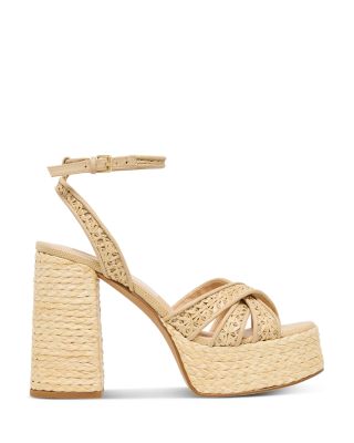 Women's Danila Raffia Espadrille Platform Sandals 