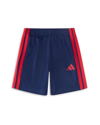 Boys' Short Sleeved Graphic Tee & 3-Stripe Shorts Set - Little Kid