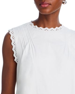 Julie Eyelet Trim Dress - Exclusive