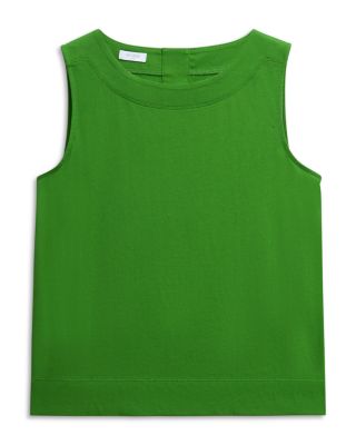 Fern Button Back Top