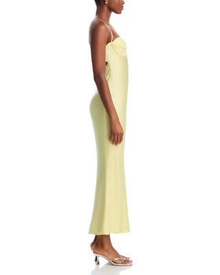 Devin Satin Maxi Dress