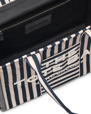 The Large Stripe Canvas Tote