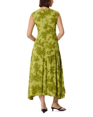 Floral Asymmetric Dress