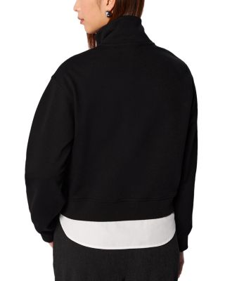 Funnel Quarter Zip Sweater