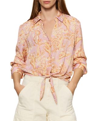 Lover Tie Hem Shirt