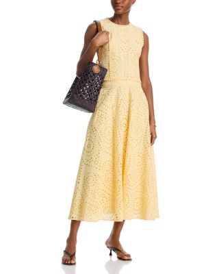 Eyelet Sleeveless Top - Exclusive