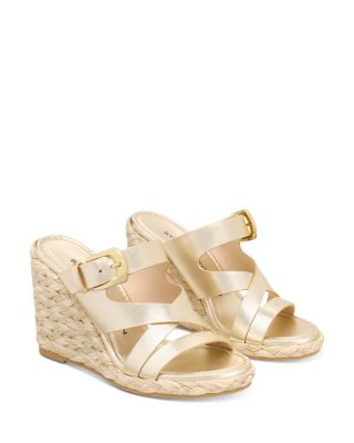 Women's Sai Leather Espadrille Wedge Sandals