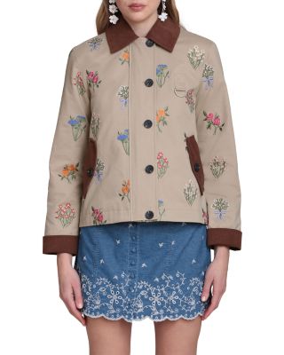 Embroidered Utility Jacket