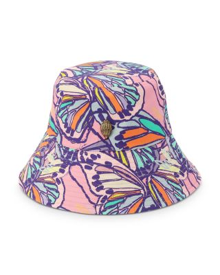 Butterfly Print Bucket Hat