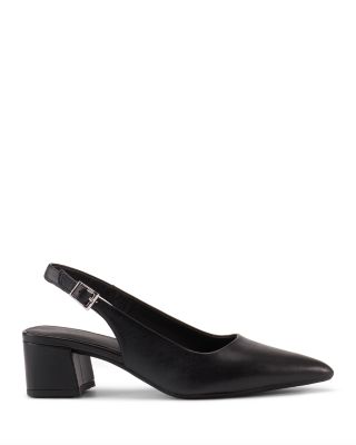 Women's Marta Leather Slingback Pumps