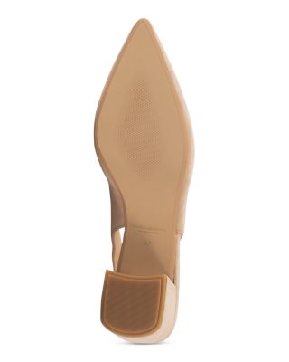 Women's Marta Leather Slingback Pumps
