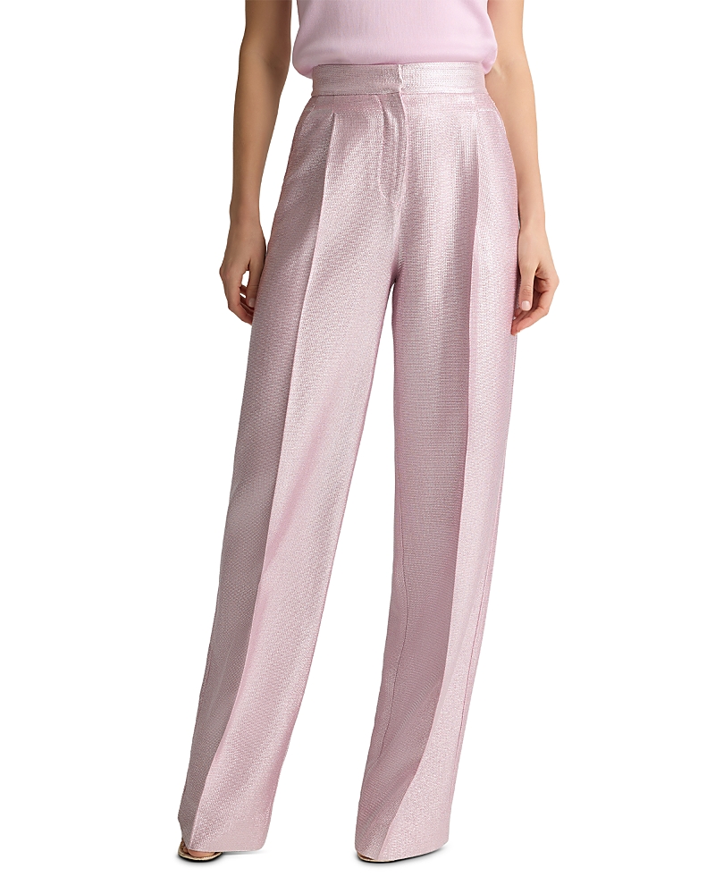 St. John Soft Suiting Pleated Pants