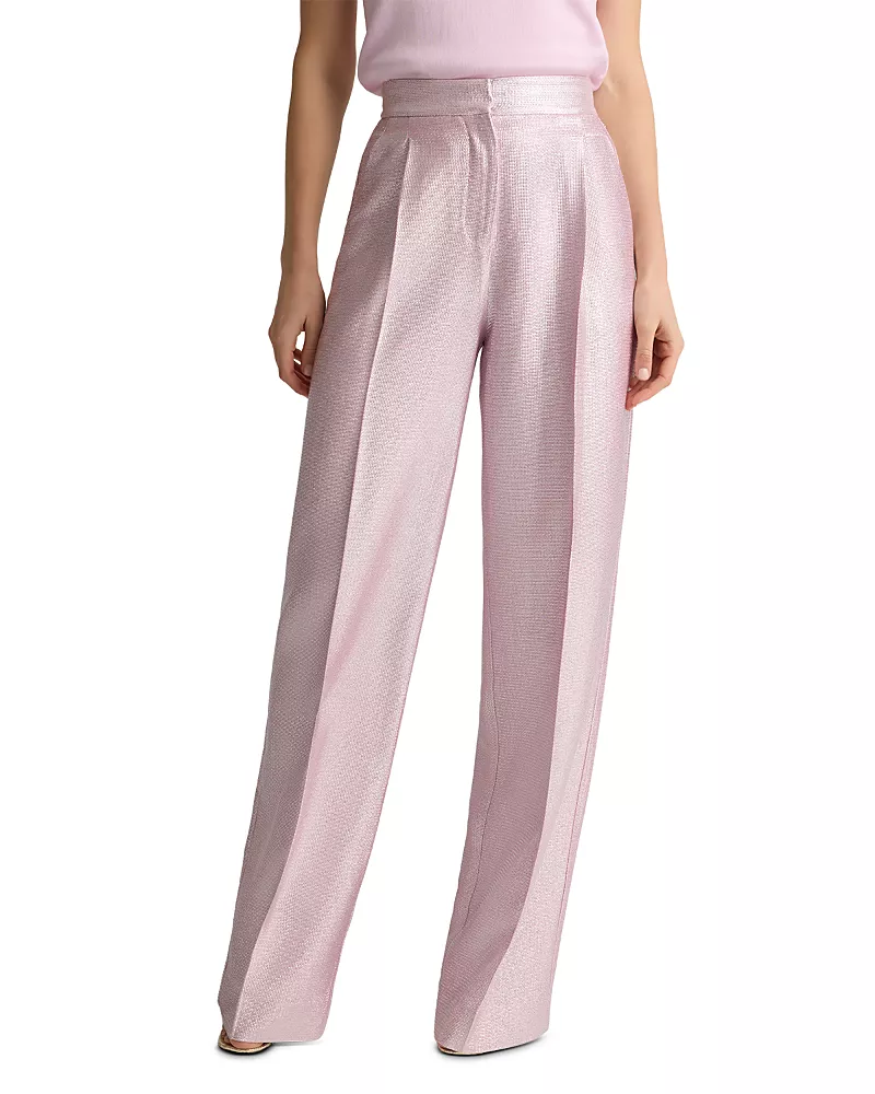 St. John Soft Suiting Pleated Pants