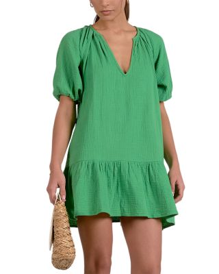 Textured Dress Swim Cover-Up