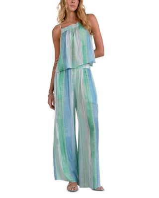 Wide Leg Swim Cover-Up Pants