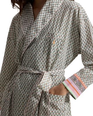 Block Print Robe