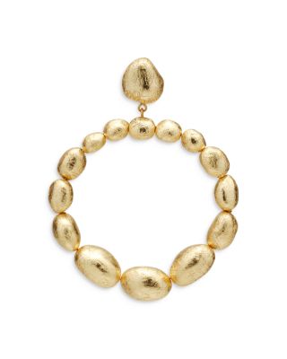 Sira Gold Foiled Open Drop Earrings