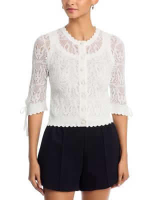 Mia Butterfly Pointelle Cardigan