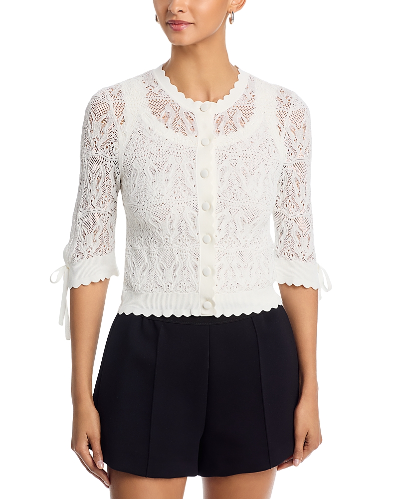 Generation Love Mia Butterfly Pointelle Cardigan