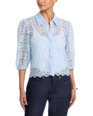 Tammy Two Tone Lace Shirt
