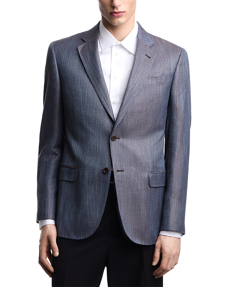 Emporio Armani G Line Regular Fit Single Breasted Notch Lapel Jacket