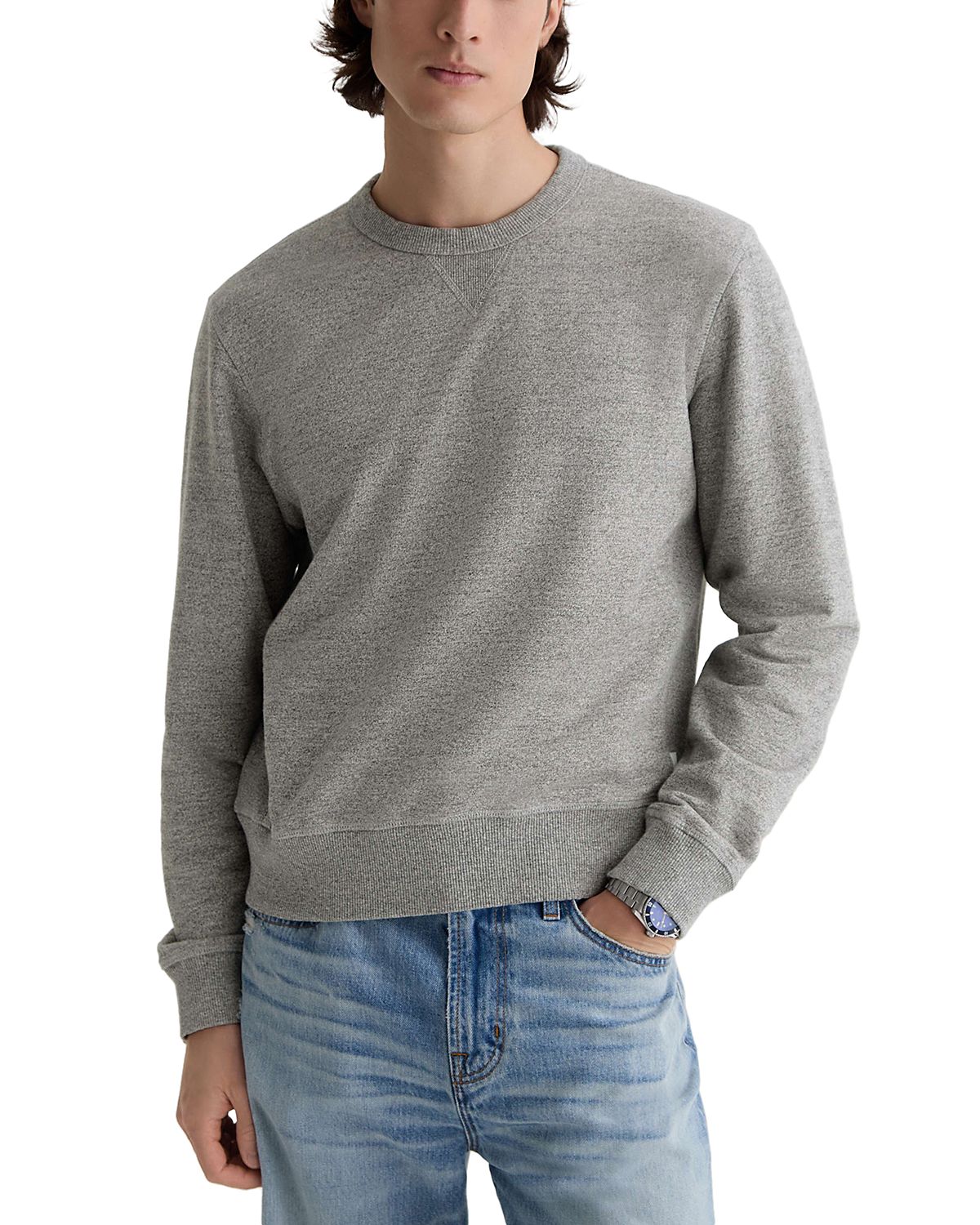 Ag Blake Classic Fit Crew Sweatshirt