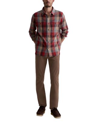 Tellis Slim Straight Fit Twill Pants