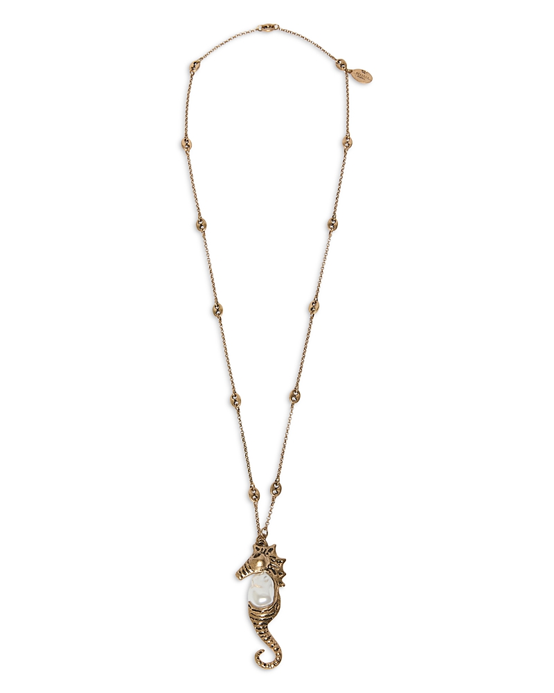 Weekend Max Mara Agiorno Seahorse Pendant Necklace