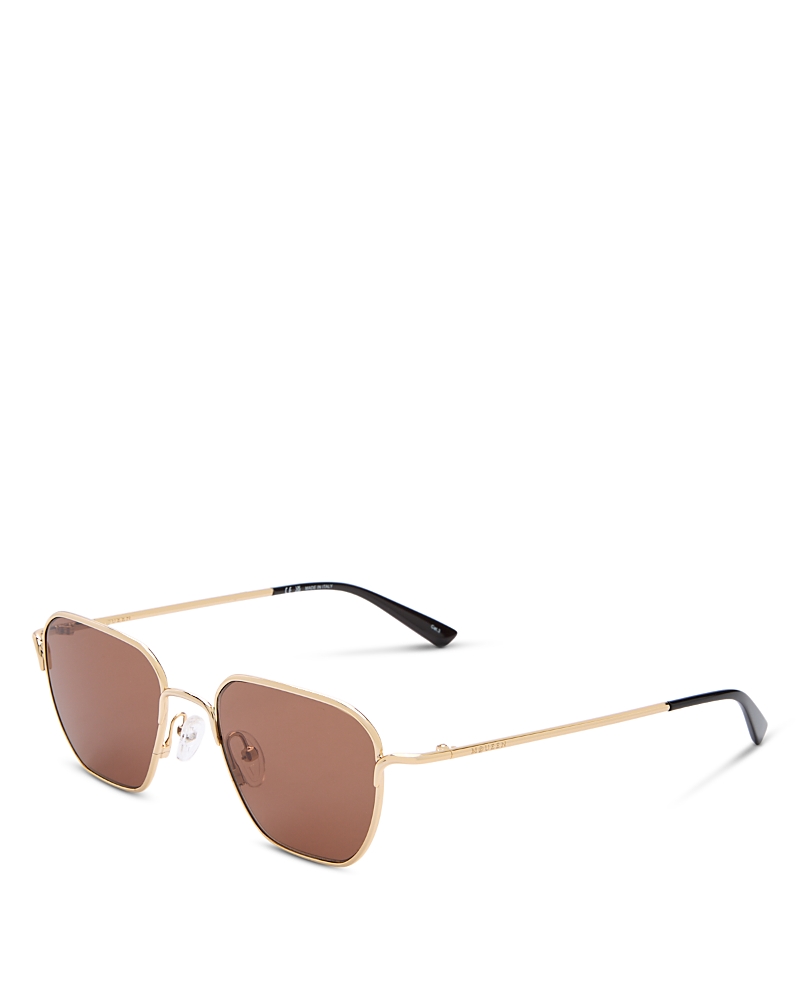 McQueen Geometric Sunglasses, 50mm