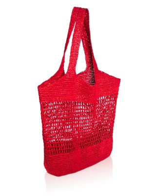 Woven Straw Tote Bag - Exclusive