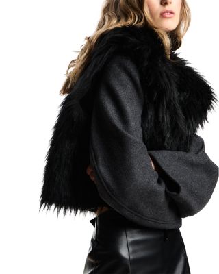 Faux Fur Two In One Jacket  