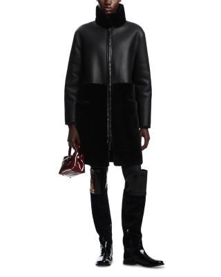 Reversible Shearling Coat