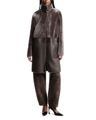 Reversible Shearling Coat