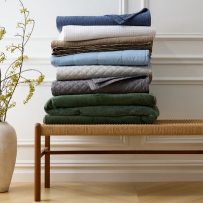 Pickstitch Coverlet Sets - Exclusive