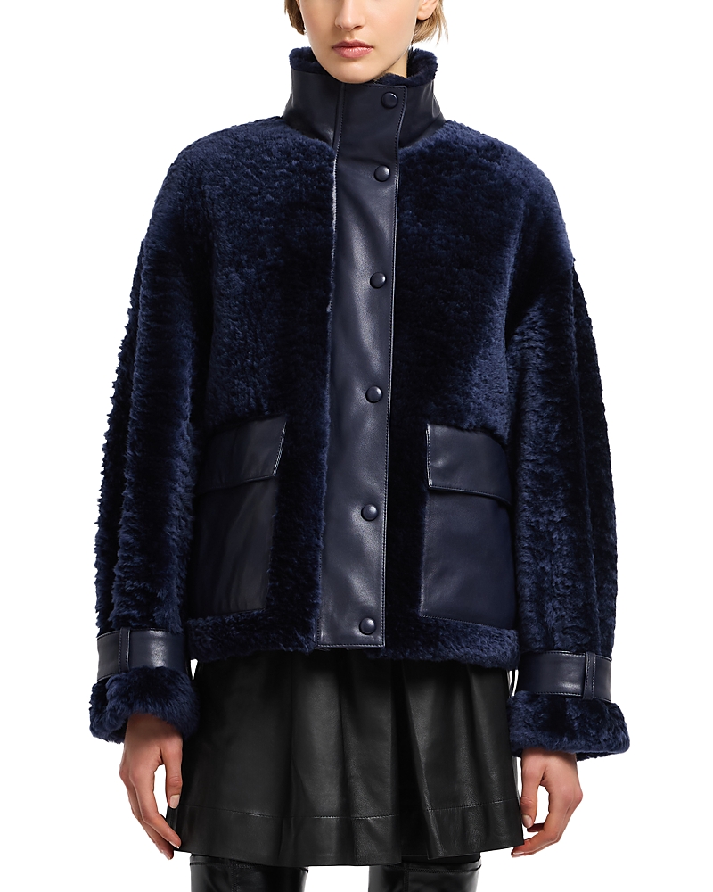 Emporio Armani Shearling Blouson Jacket
