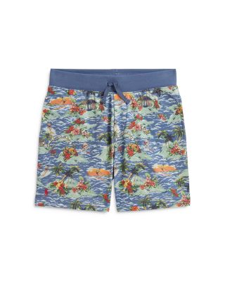 Boys' Tropical Print French Terry Shorts - Little Kid, Big Kid