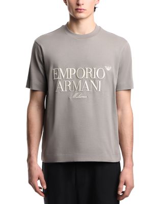 Heavy Cotton Embroidered Logo T-Shirt