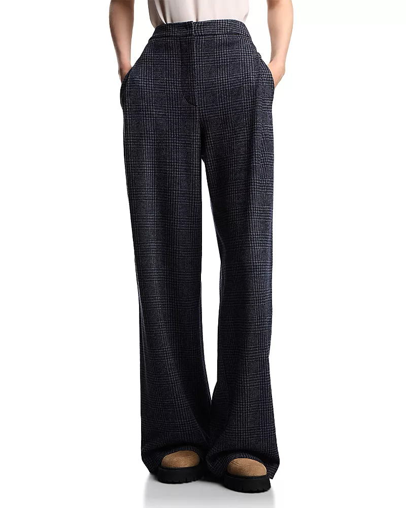 Emporio Armani Icon Prince Of Wales Check Trousers