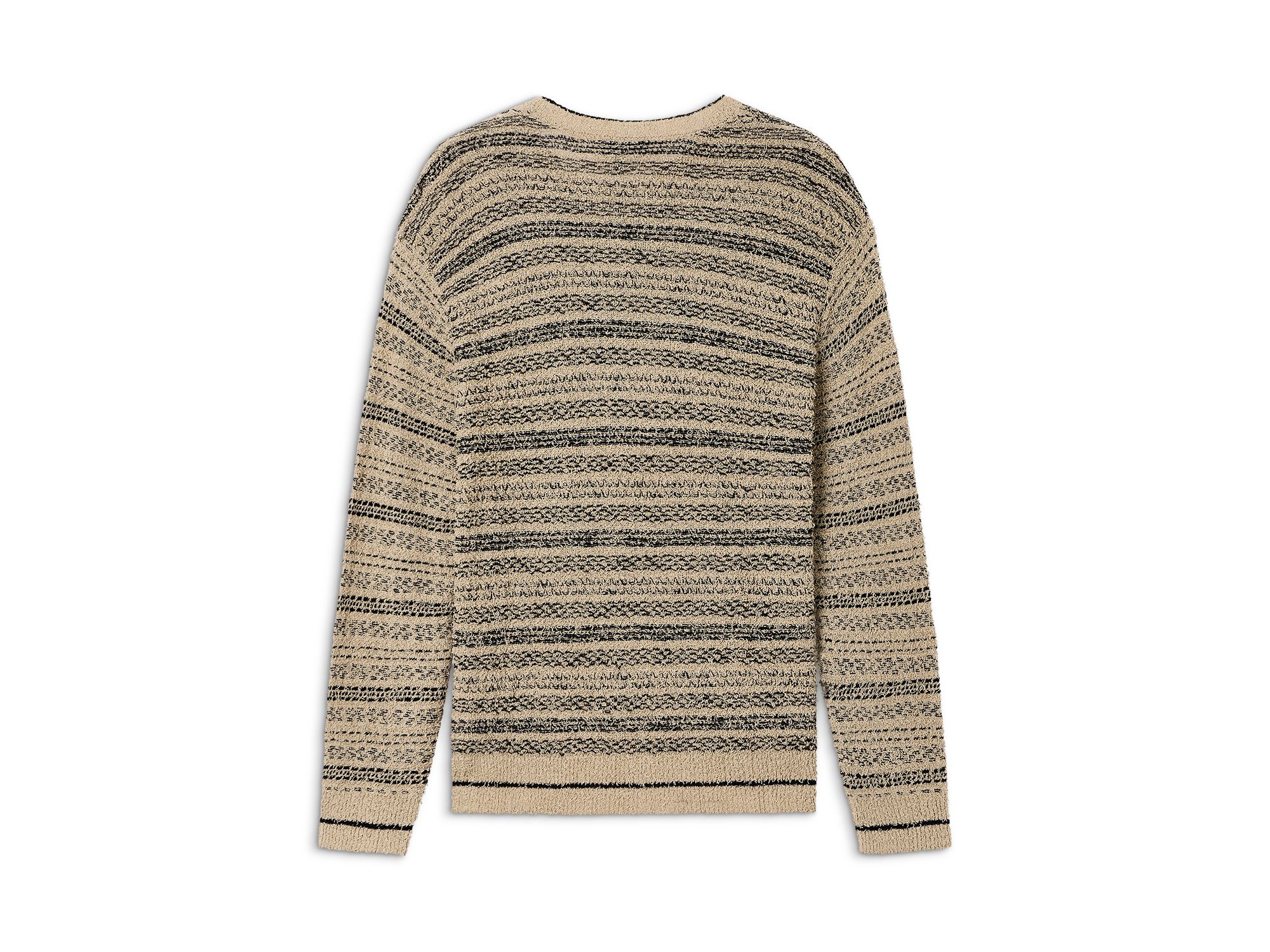 Knit Jacquard Cotton Blend Sweater — Image 3