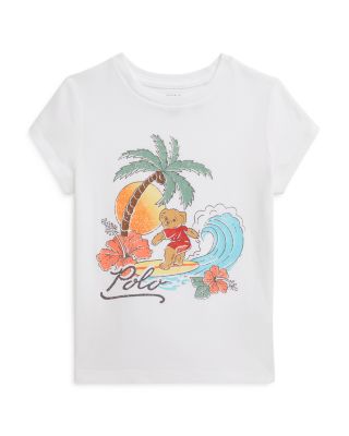 Girls' Polo Bear Cotton Jersey Tee - Little Kid