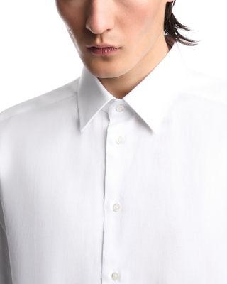 New York Regular Fit Textured Dress Shirt