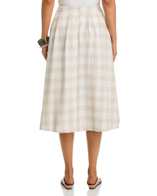 Gingham Bustier & Midi Skirt Set - Exclusive