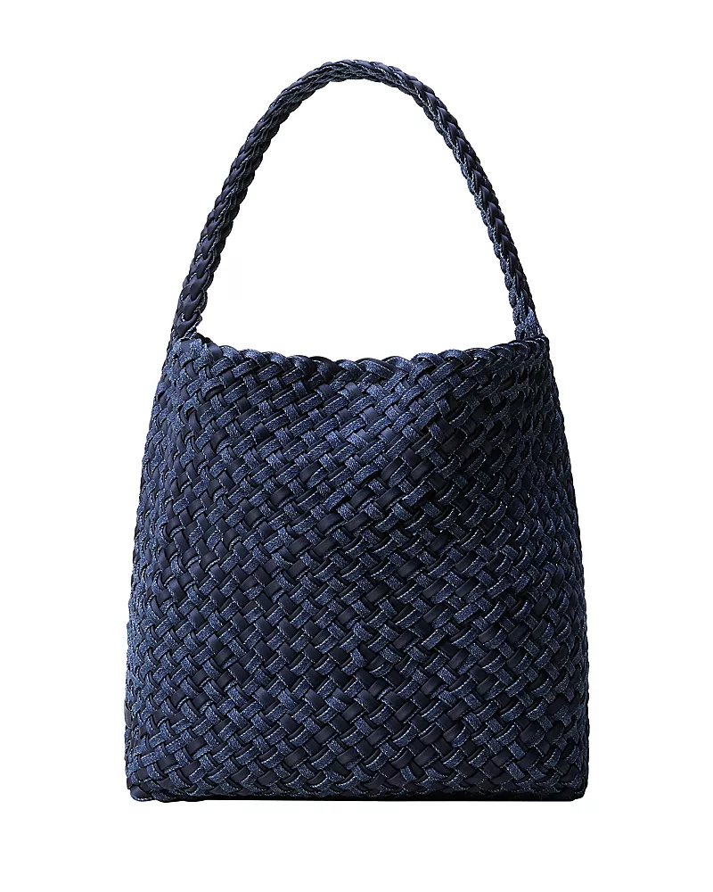 Naghedi Nomad Medium Double Weave Hobo Bag