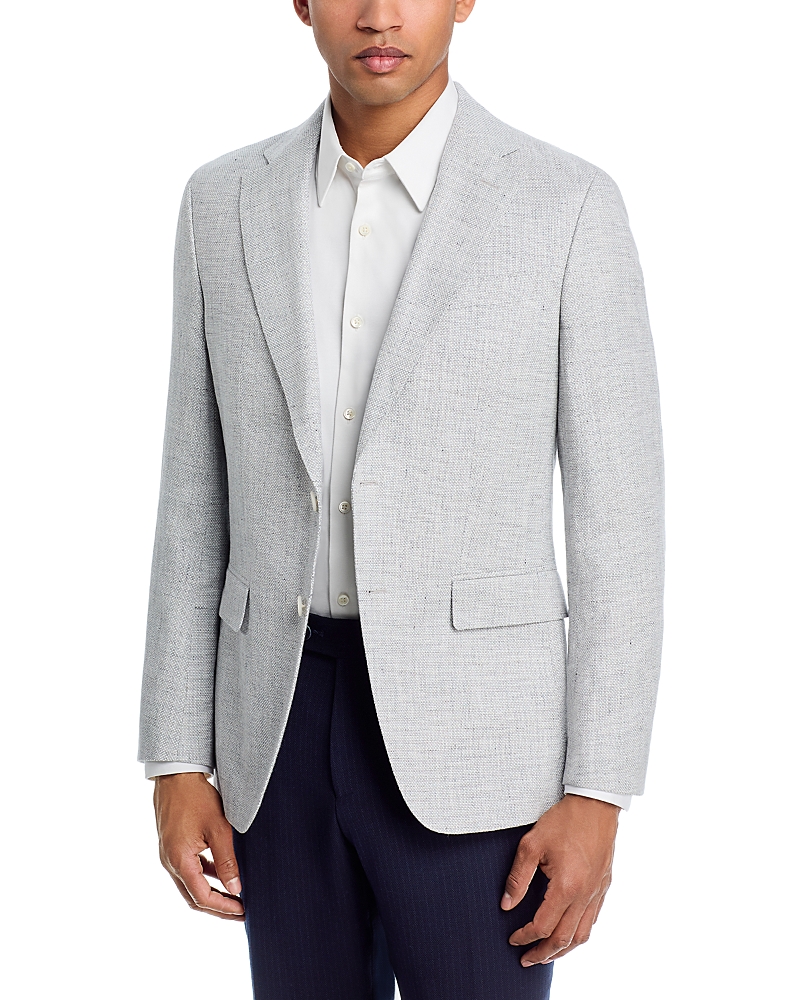 Boss H-Hutson Textured Regular Fit Suit Jacket