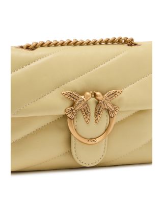 Love Puff Baby Leather Crossbody Bag