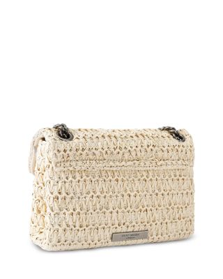 Kensington Mini Raffia Effect Crossbody