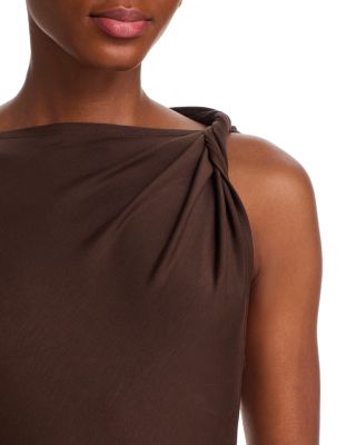 Otessa Twisted Strap Top