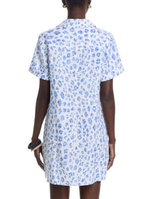 Lush Leopard Collared Dress